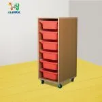 مكتبه عمود 6 درج