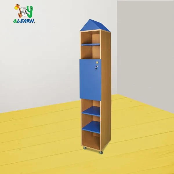 برج 180 سم ضلفة فى الوسط + 3 رف