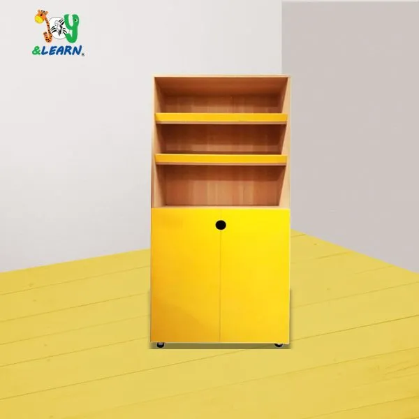 مكتبه ضلفتين بها رف داخلي +2 رف علوي