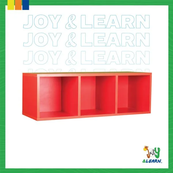 مكتبة معلقة 3 خانة hanging library 3 slots