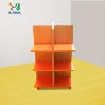 عمود مربع 3رف مقسم 92سم