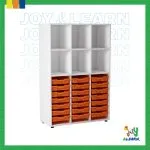 مكتبه مفتوحه مودرن 6 خانة + ادراج