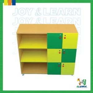 لوكر 6 خانة + رفين locker 6 slots + 2 shelves