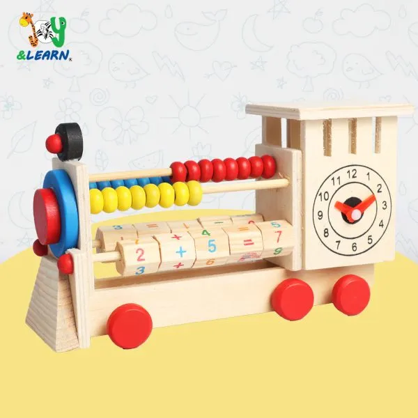 ساعة +ارقام مجسمة +عداد