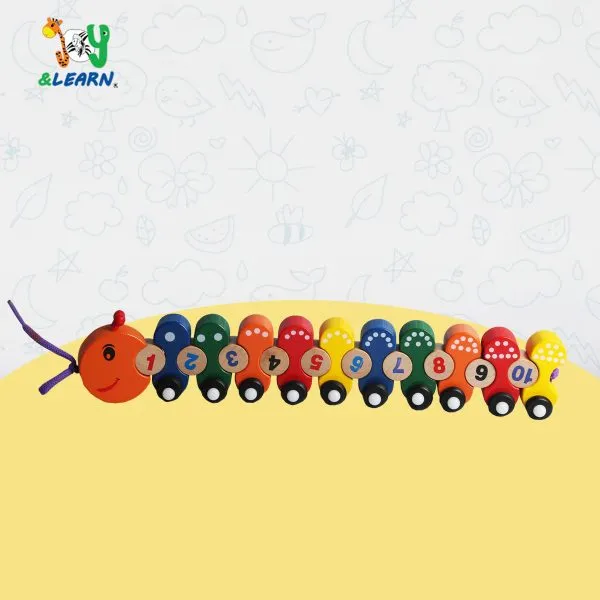 دودة ارقام خشبية