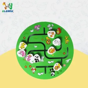 متاهه حيوانات دائرية