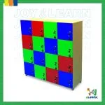 لوكر 16 خانة بمفتاح ومقبض