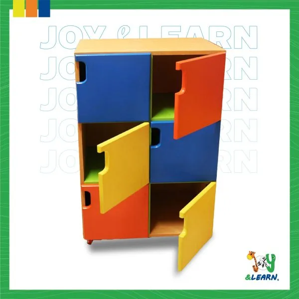 لوكر 6 ضلفه بدون مقبض ومفتاح