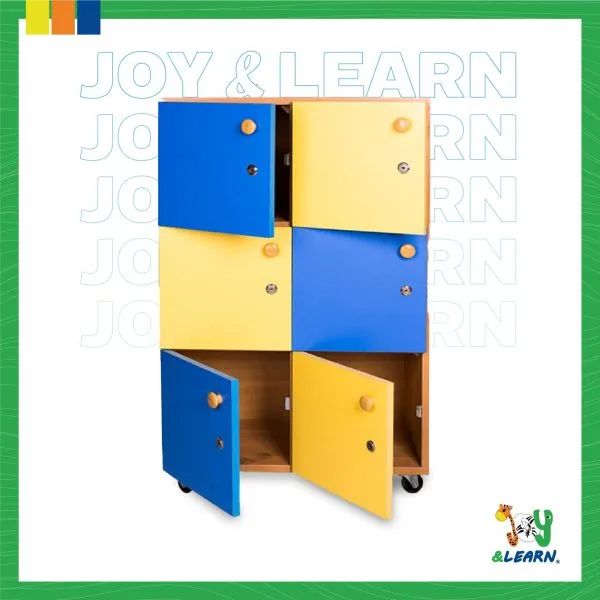 لوكر 6 ضلفه 60*90 Locker With 6 Slots