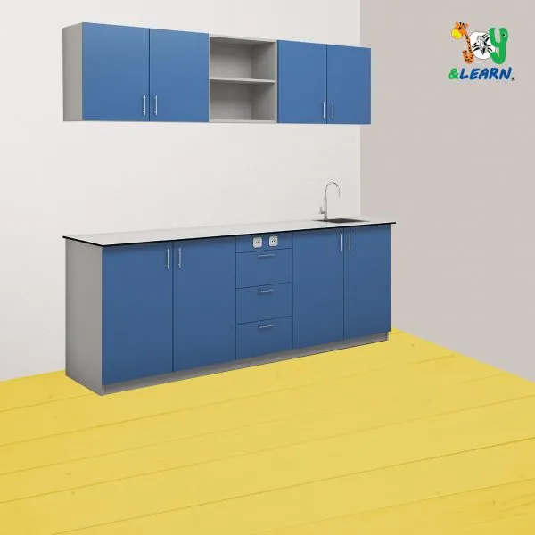 وحدة معمل 240 سفلية ووحدة معمل معلقة 240 علوية