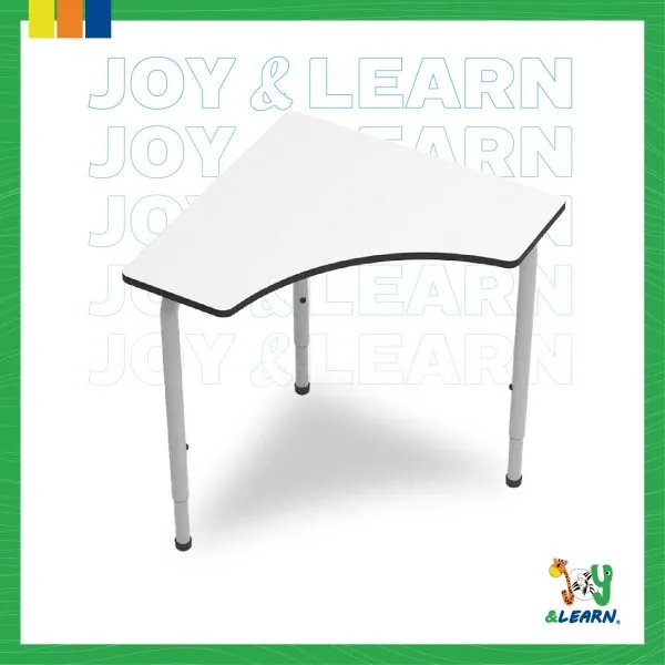 ARROW طاولة مدرسية راس سهم بإطار معدني