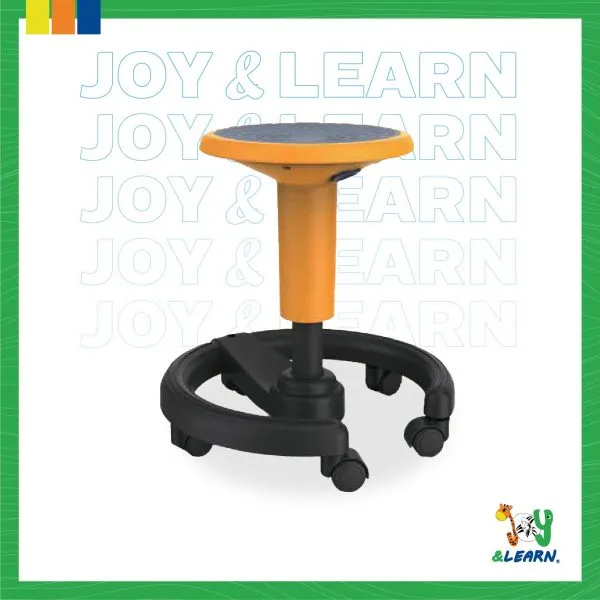 كرسي دائري بعجل