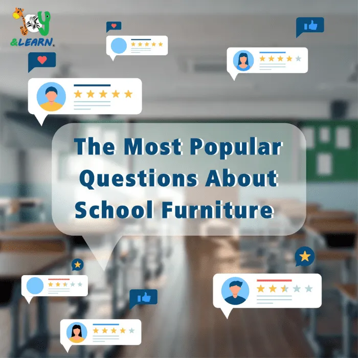 The most popular questions about school furniture