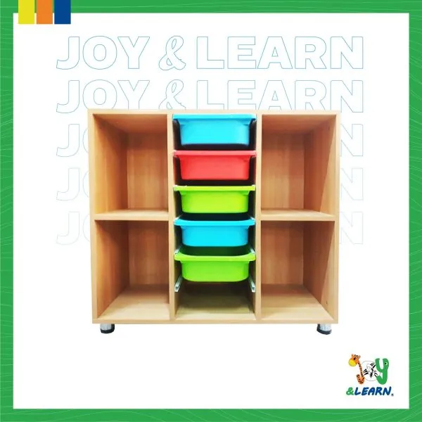 مكتبة 3 درج يمين +5 وسط + 6 يسار