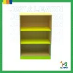 مكتبة مفتوحة بها 2 رف أفقي