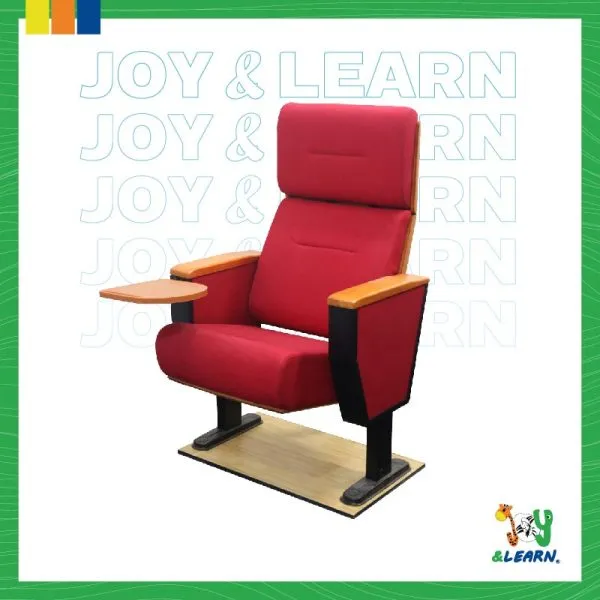 كرسي مسرح احمر