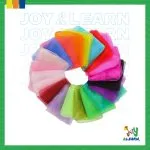 الأوشحة - بألوان زاهية