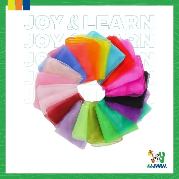 الأوشحة - بألوان زاهية