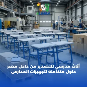 أثاث تعليمي للتصدير لتجهيز المدارس والمعامل بجودة عالية