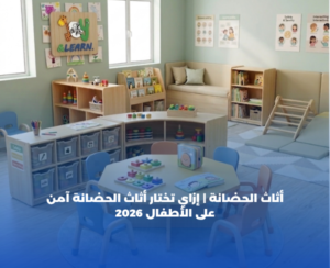 أثاث الحضانة متكامل مع مستلزمات الحضانة وتجهيزات الحضانة